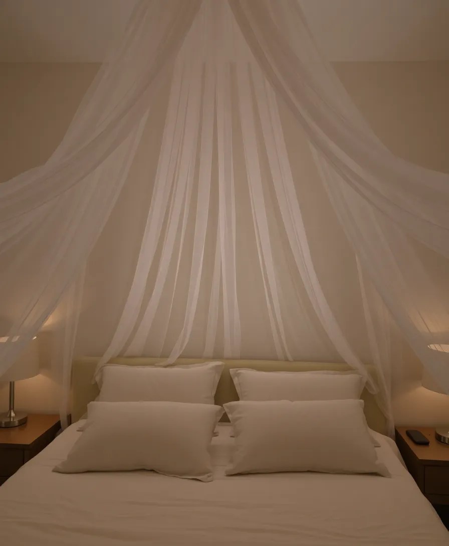 20 Bedroom Refresh Ideas That'll Transform Your Space on a Budget (You Won't Believe #12!) - 7. Add a Canopy